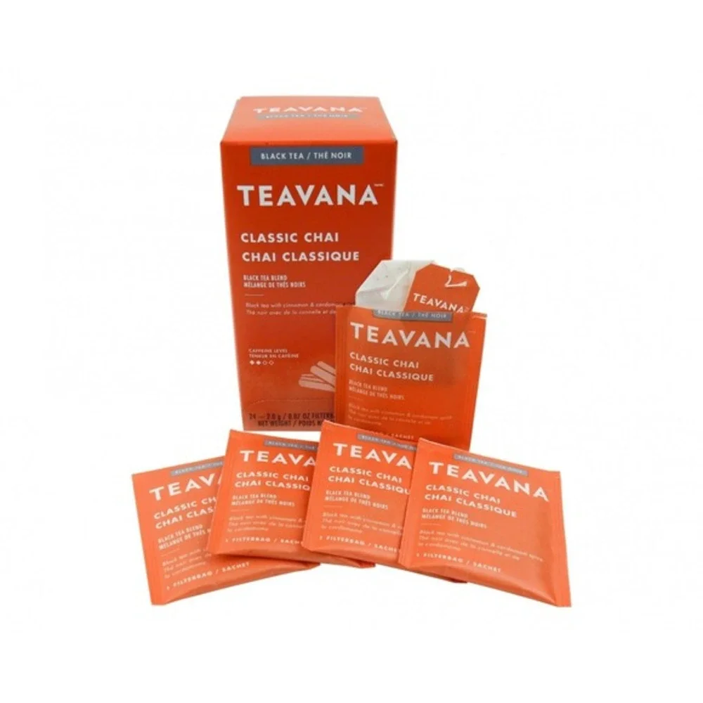 Starbucks Teavana‎ Classic Chai Tea 24 Sachets NEW Sealed